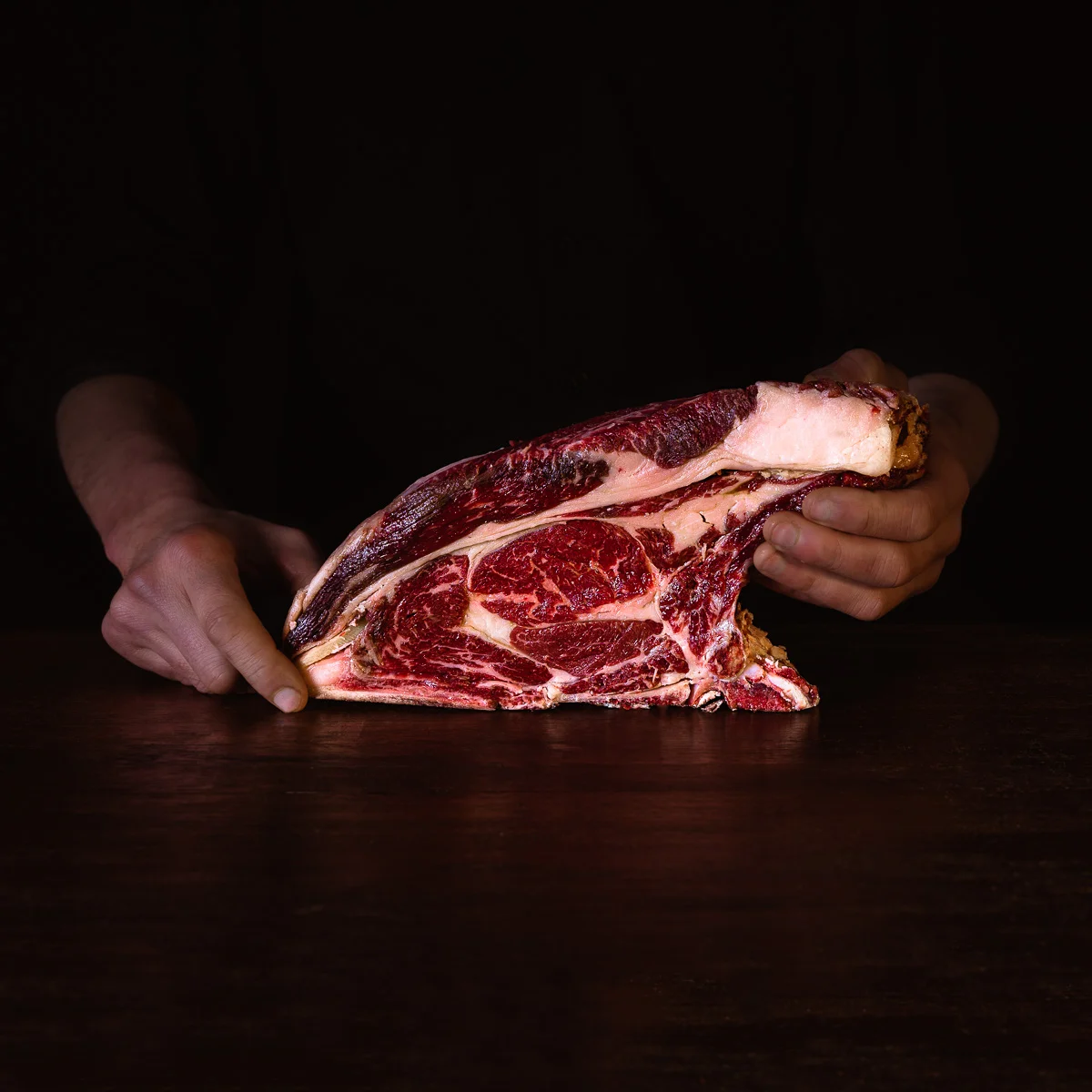 Chuletón premium de vaca tudanca de Cantabria