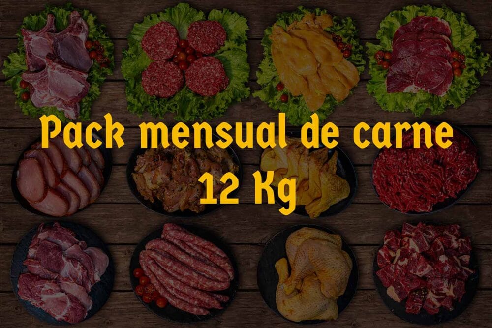 Pack mensual de carne 12KG - Quintana