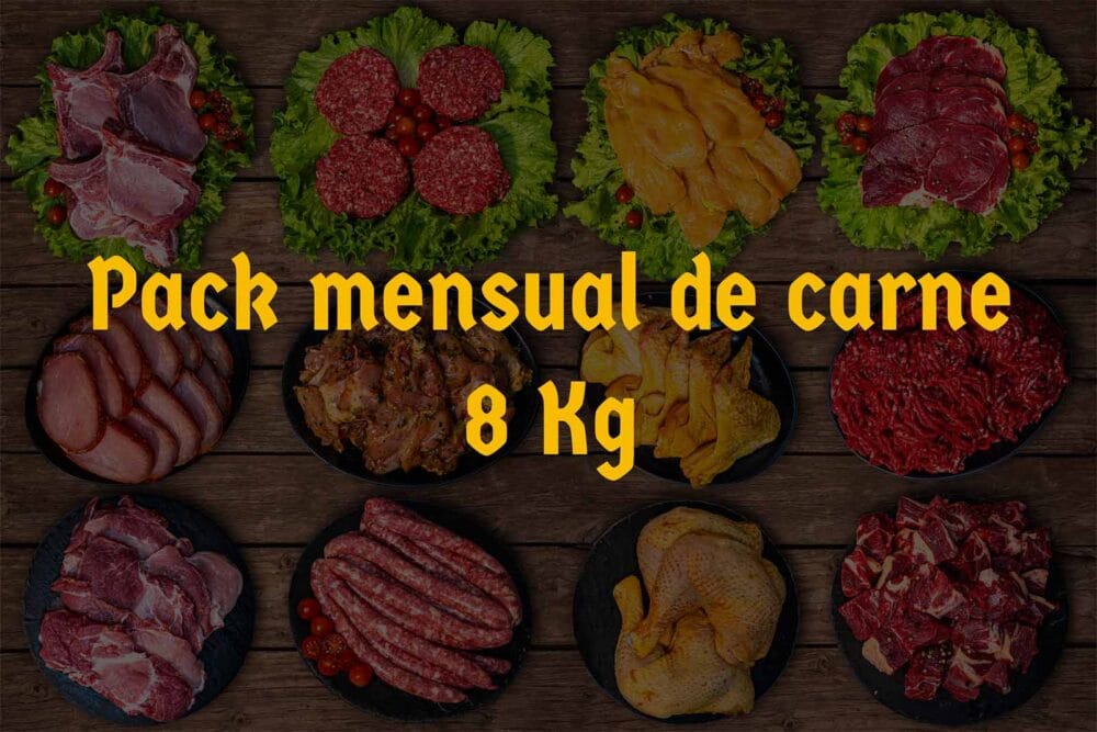 Pack mensual de carne 8KG - Quintana
